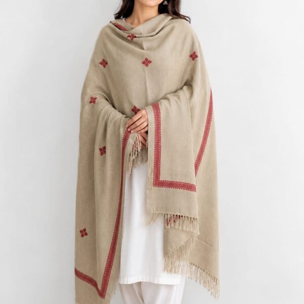 Sawati pulkari shawl