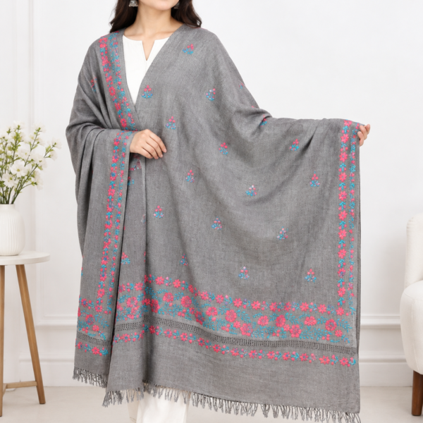 Sawati Cross Stitch Shawl